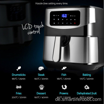 Digitaler Heißluftfritteuse Toaster ohne Öl